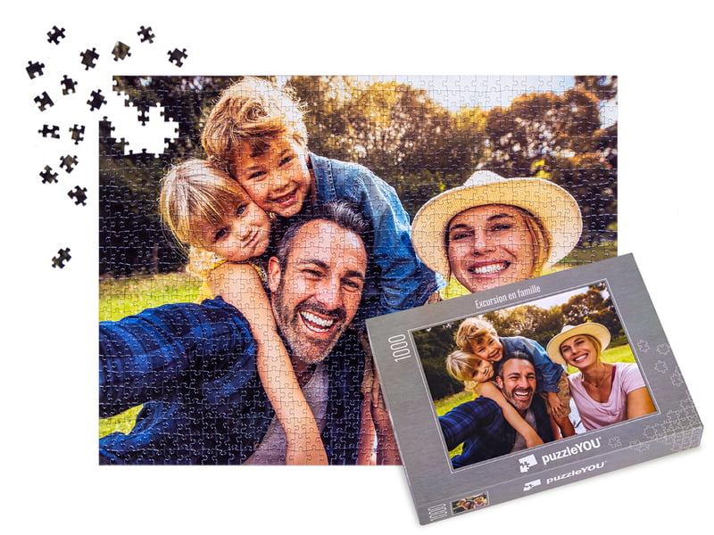 Boîte pour puzzle - puzzle photo 1000 pièces